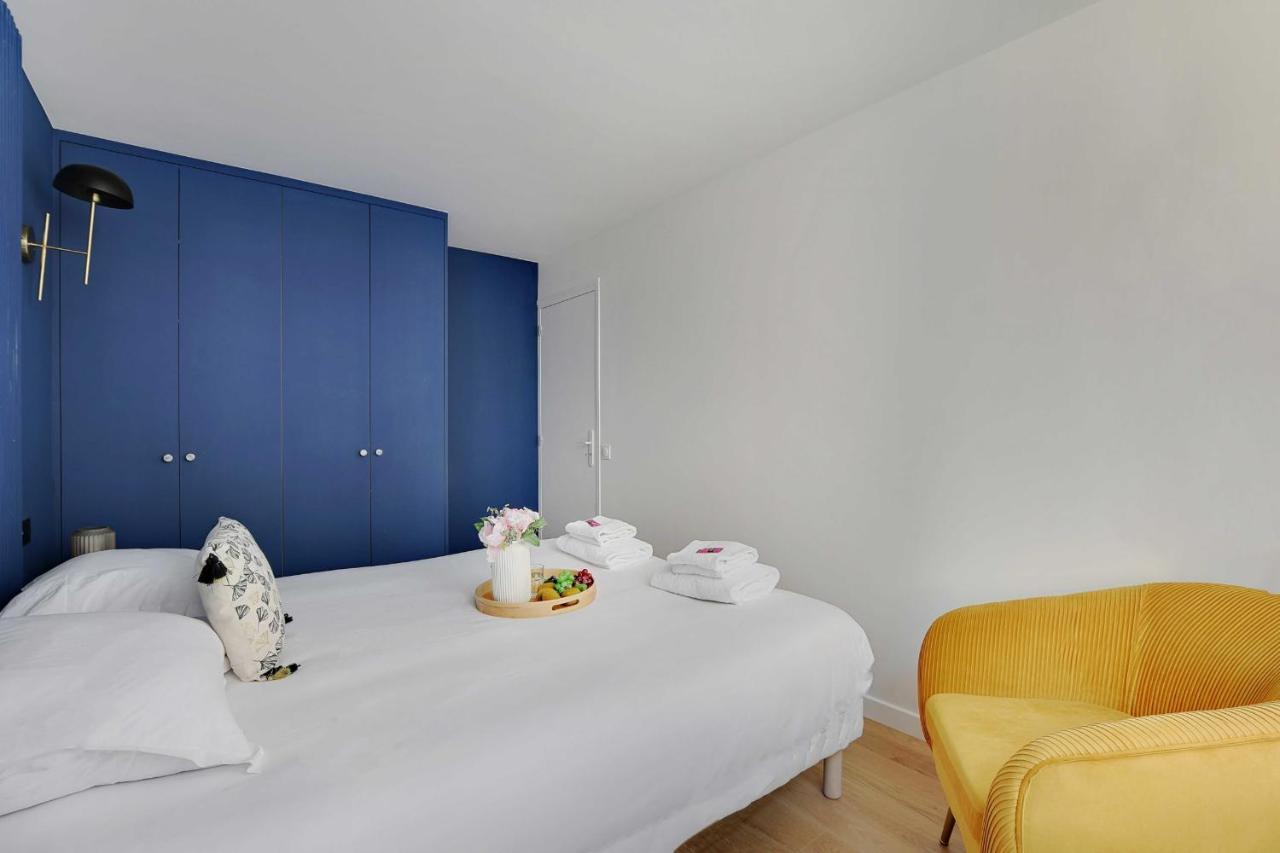 Magnificent Apartment 3Bdr-6Pax Batignolles Parigi Esterno foto