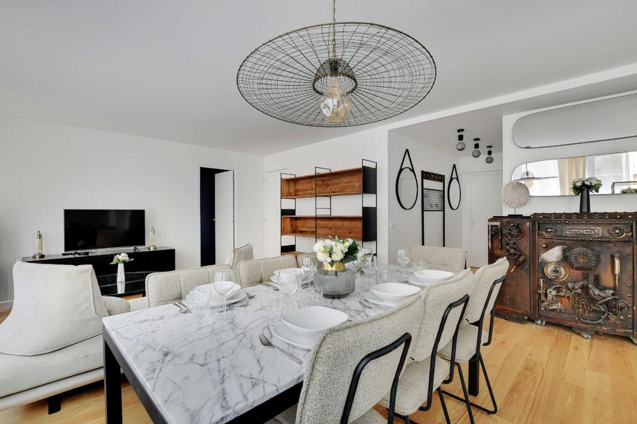 Magnificent Apartment 3Bdr-6Pax Batignolles Parigi Esterno foto